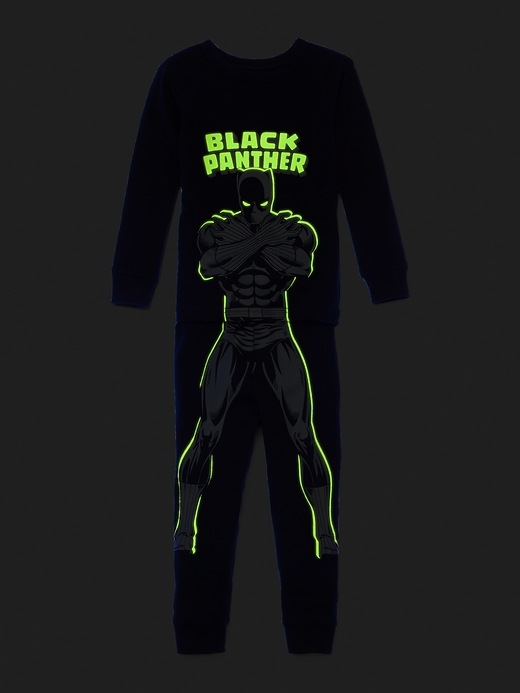 Image number 3 showing, babyGap &#124 Marvel Black Panther 100% Organic Cotton PJ Set