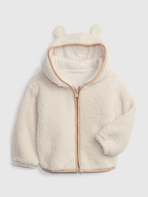 Toddler Sherpa Bear Hoodie | Gap