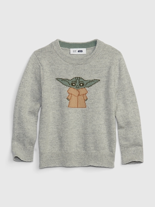 Image number 1 showing, babyGap &#124 Star Wars&#153 Grogu&#153 Sweater