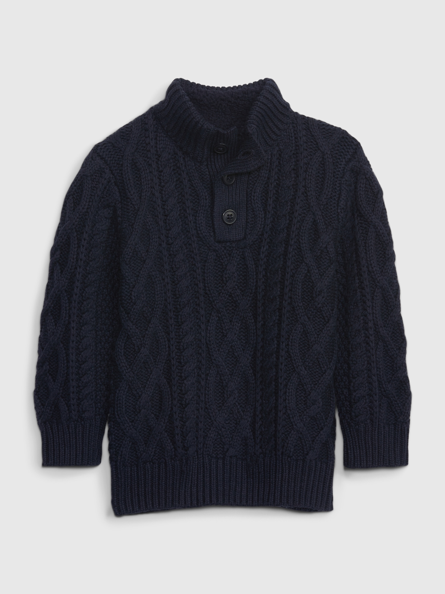 Gap Babies' Toddler Cable-knit Sweater In Blue