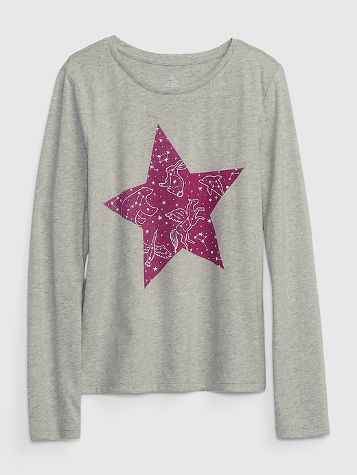 Image number 1 showing, Kids Organic Cotton Graphic T-Shirt
