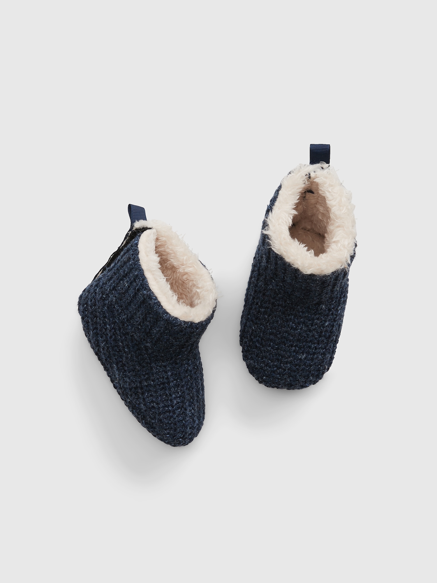 Baby Sherpa-Lined Booties | Gap