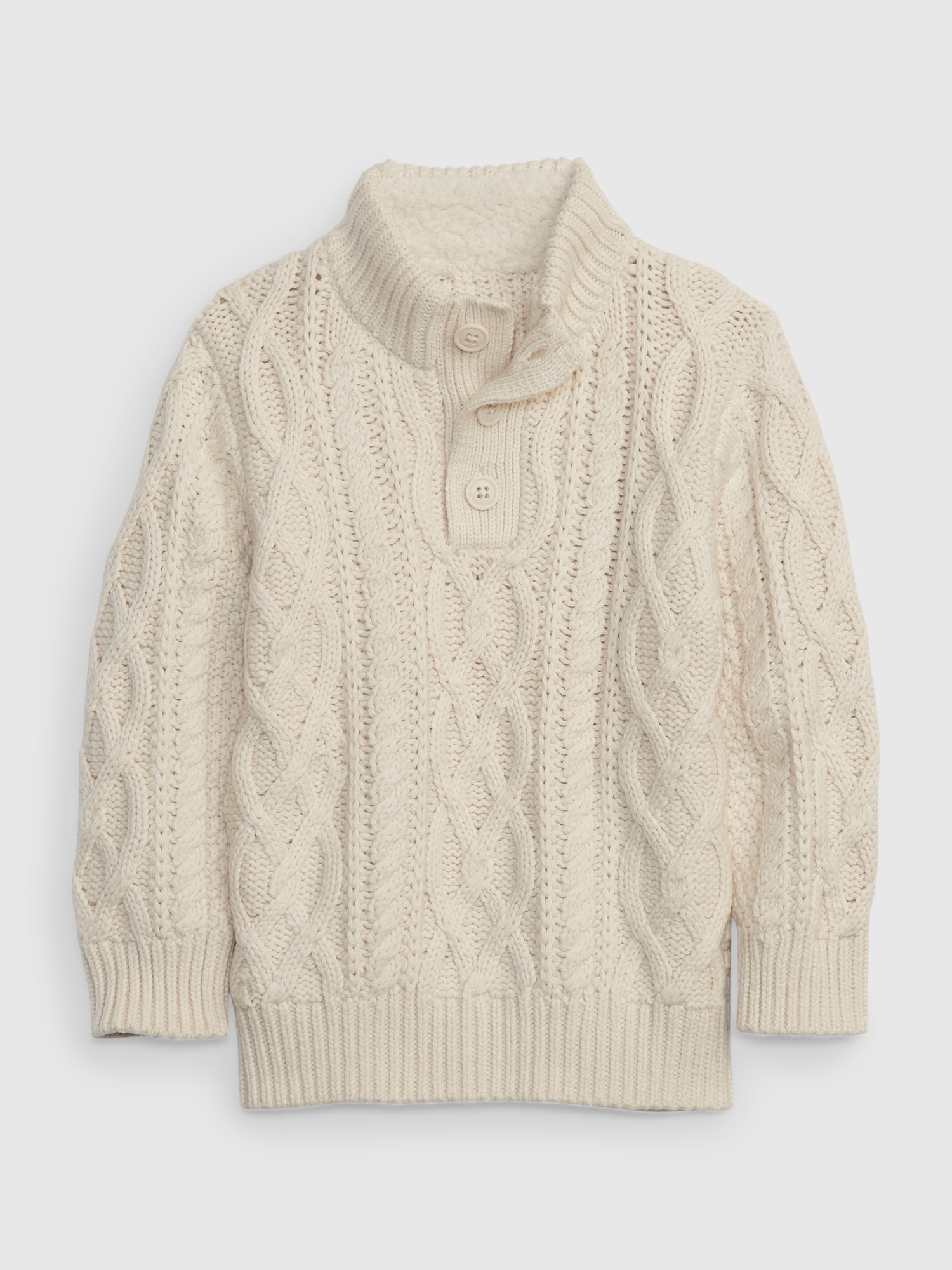 Gap Babies' Toddler Cable-knit Sweater In Chino Beige