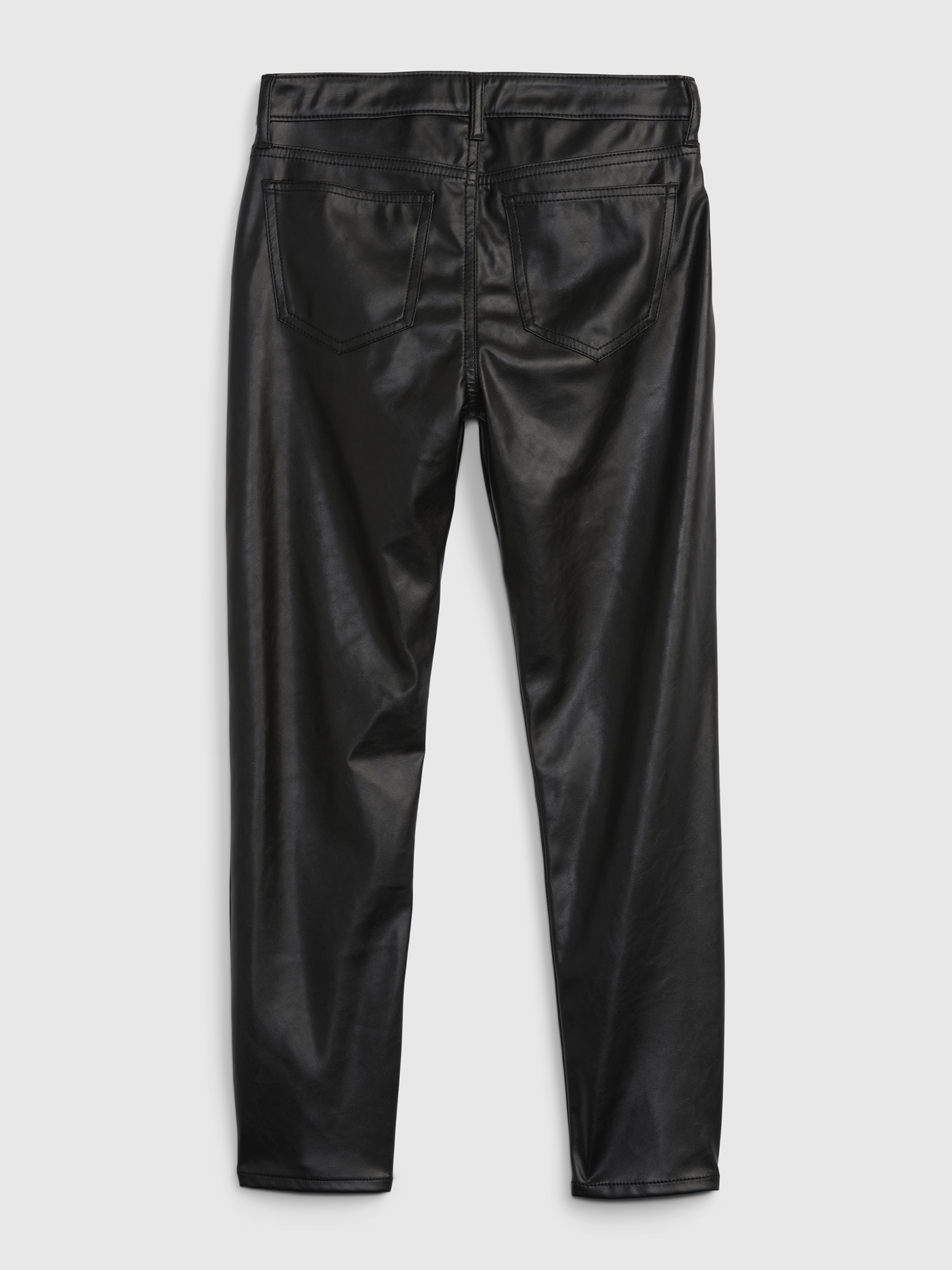Gap leather deals pants mens