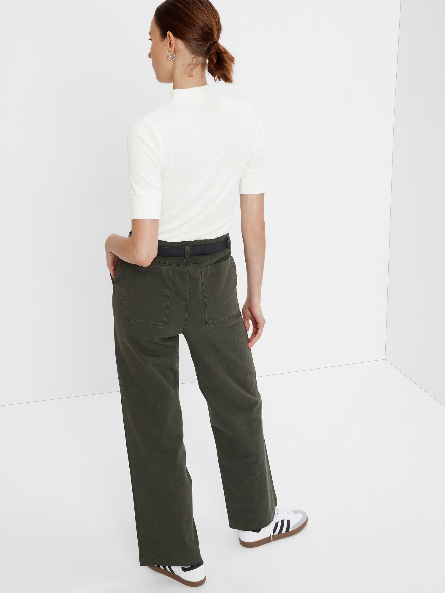 Loose Khakis with Washwell | Gap