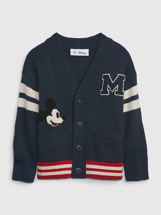 babyGap &#124 Disney Mickey Mouse Varsity Sweater Cardigan