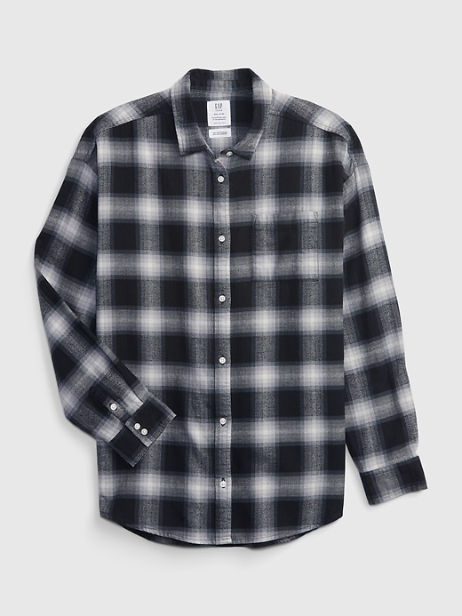 Image number 2 showing, Teen Organic Cotton Flannel Shirt