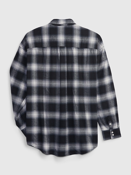 Image number 3 showing, Teen Organic Cotton Flannel Shirt