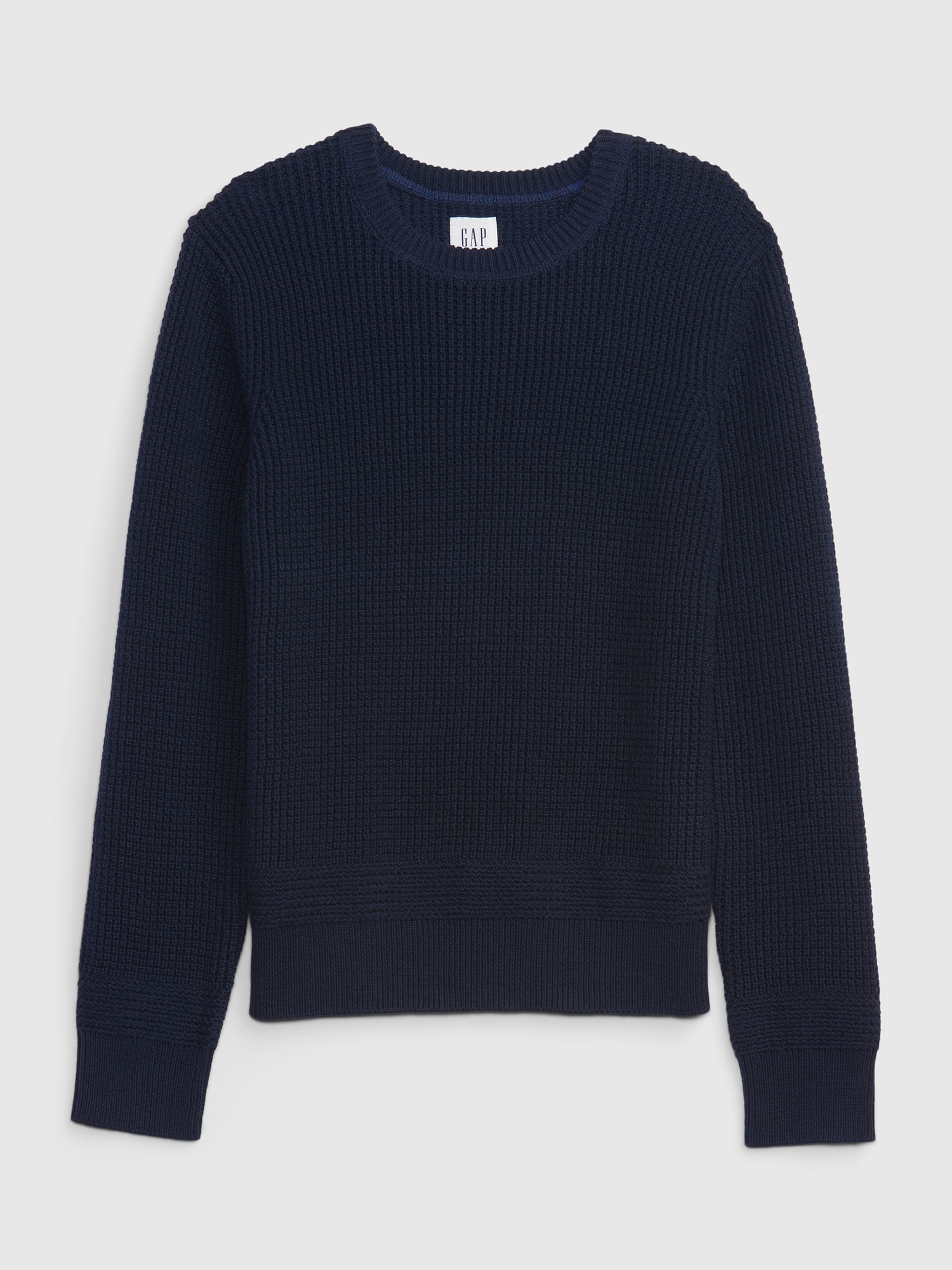 Kids Waffle Sweater