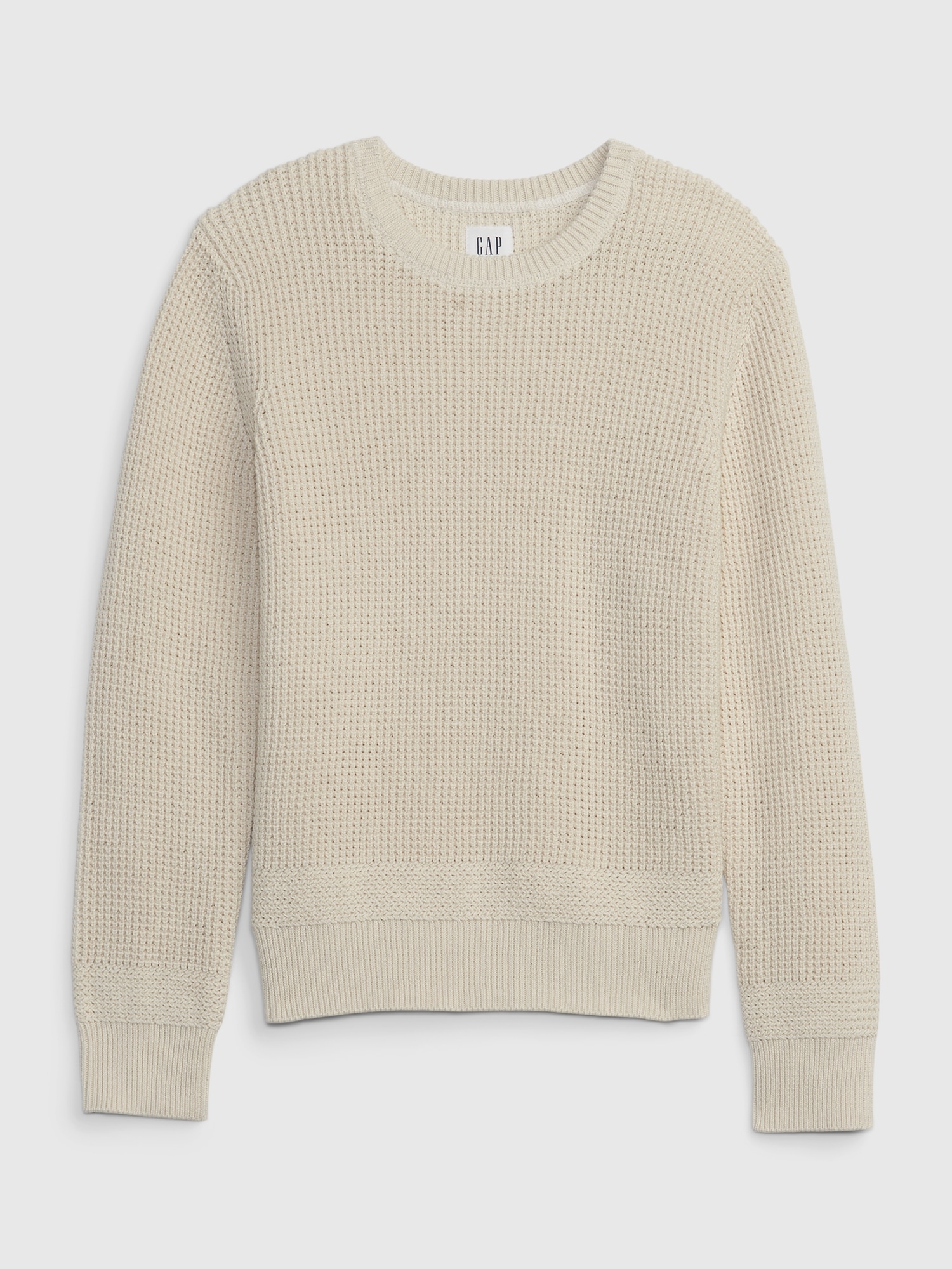 Kids Waffle Sweater | Gap