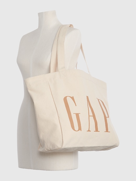 Image number 2 showing, Canvas Gap Logo Tote Bag