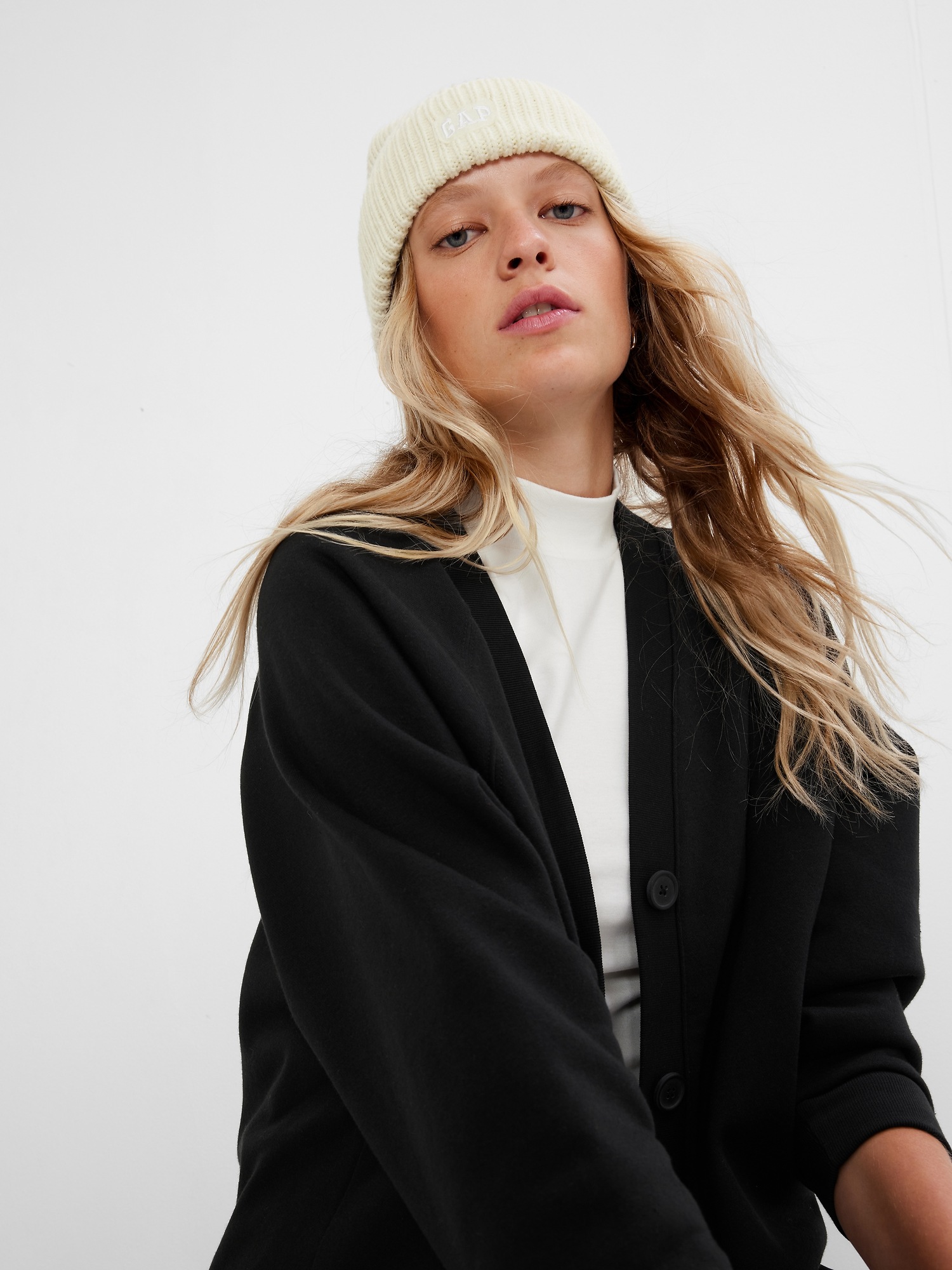 Vintage Soft Oversized Cocoon Cardigan 