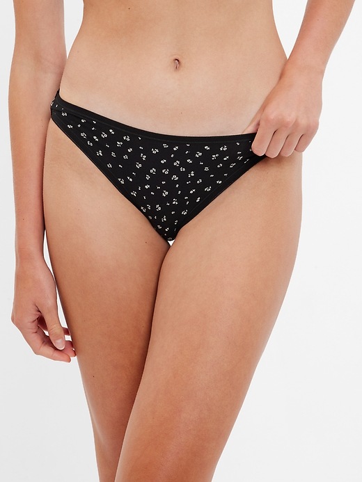 Gap stretch cotton on sale bikini