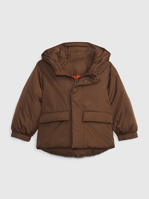 View large product image 1 of 3. Toddler Reversible Puffer Jacket
