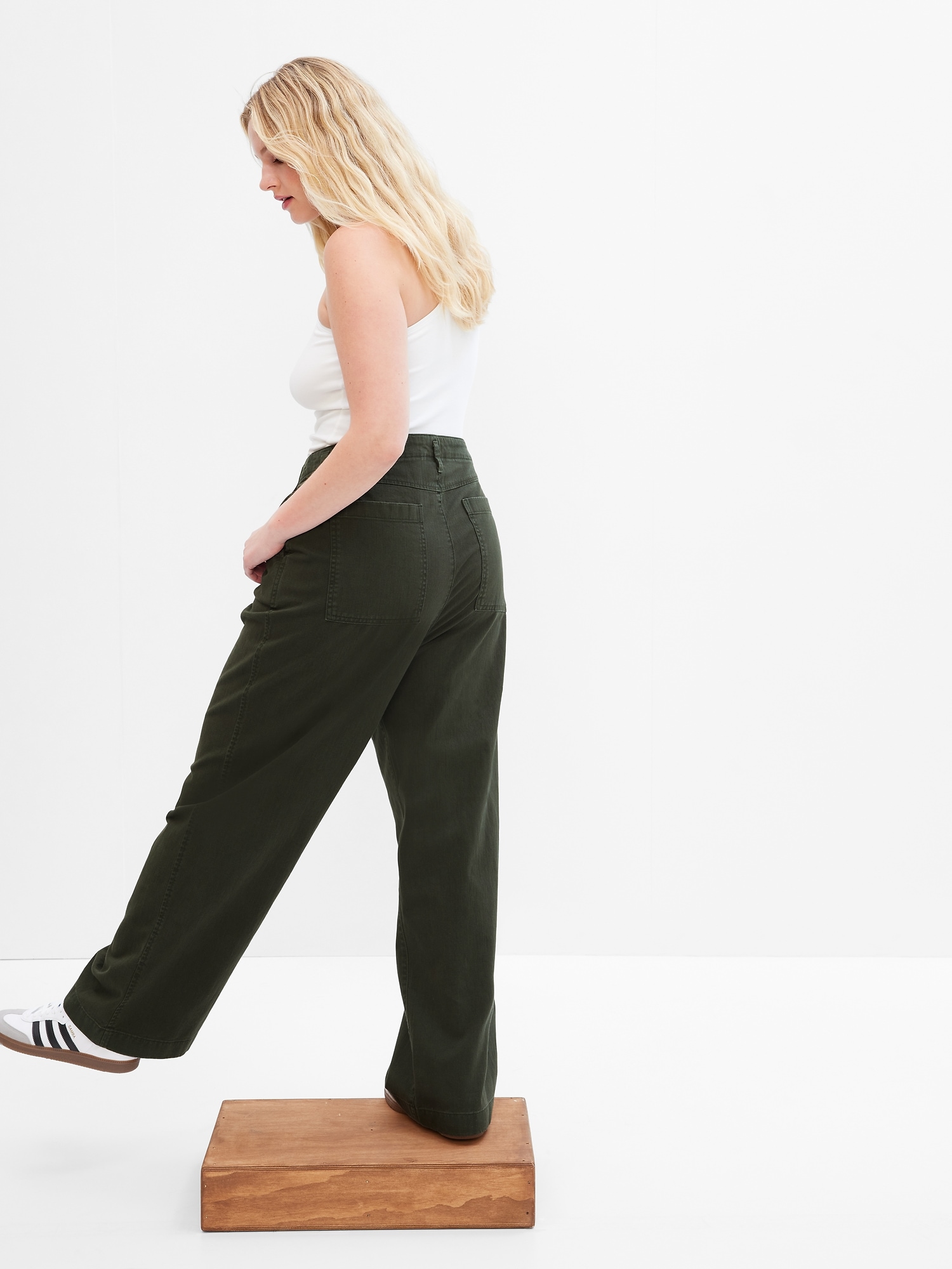 Loose Khakis with Washwell | Gap