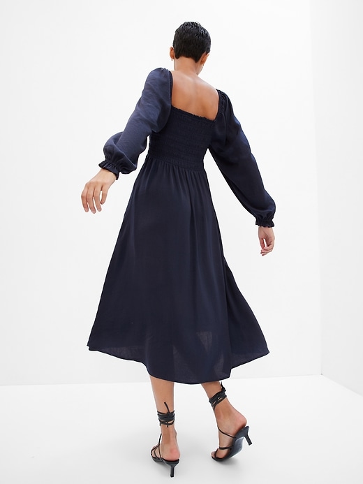 Image number 6 showing, Smocked Midi Dress