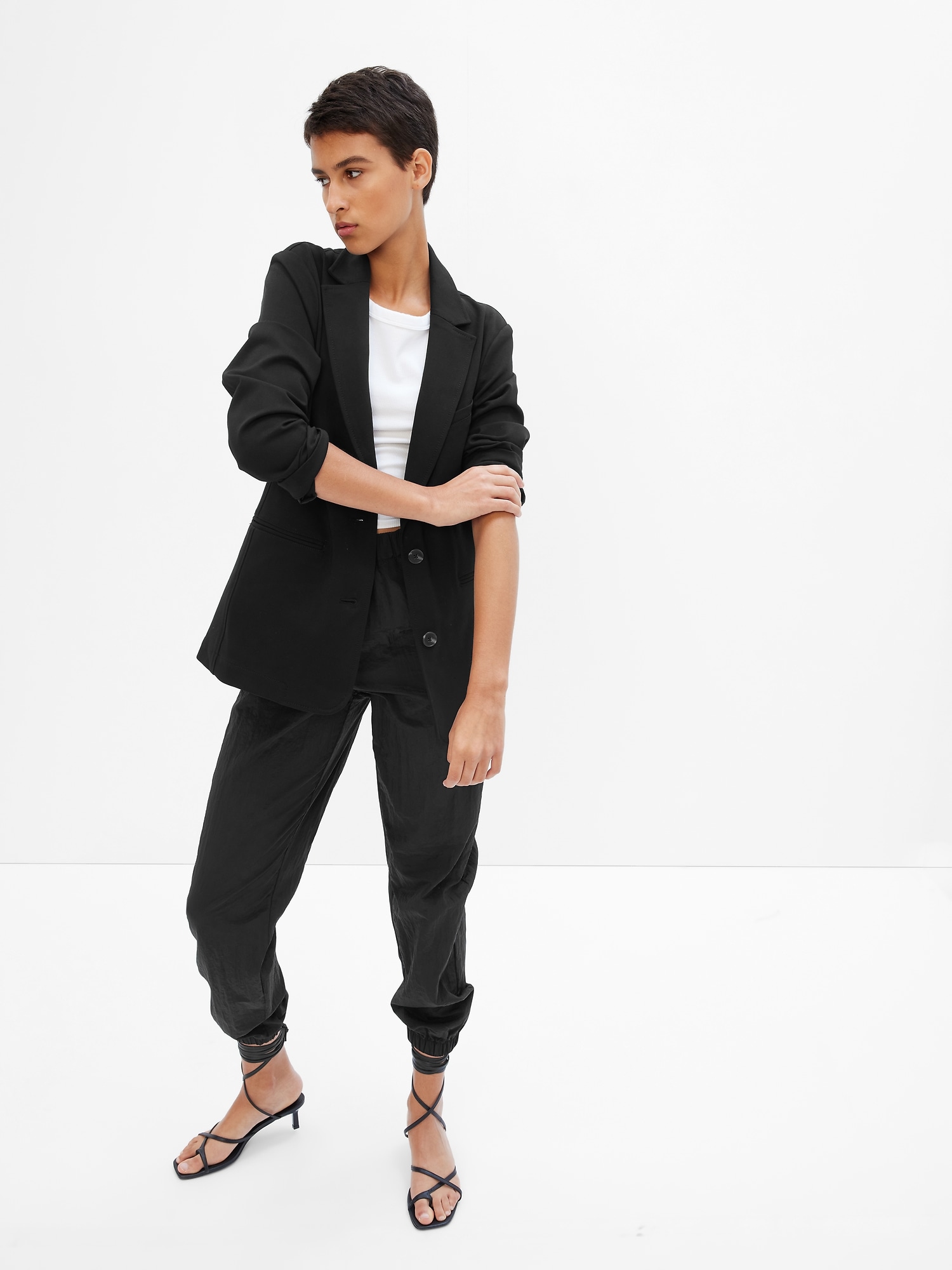 Gap Relaxed Ponte Blazer