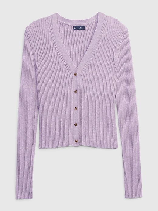 Image number 4 showing, Skinny Rib Cardigan