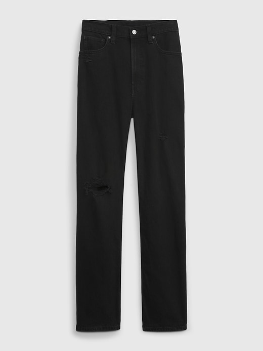 [ ] Women's 90's Loose Fit Black Jeans ★大人気★ Mid Rise '90s Loose Jeans | Gap