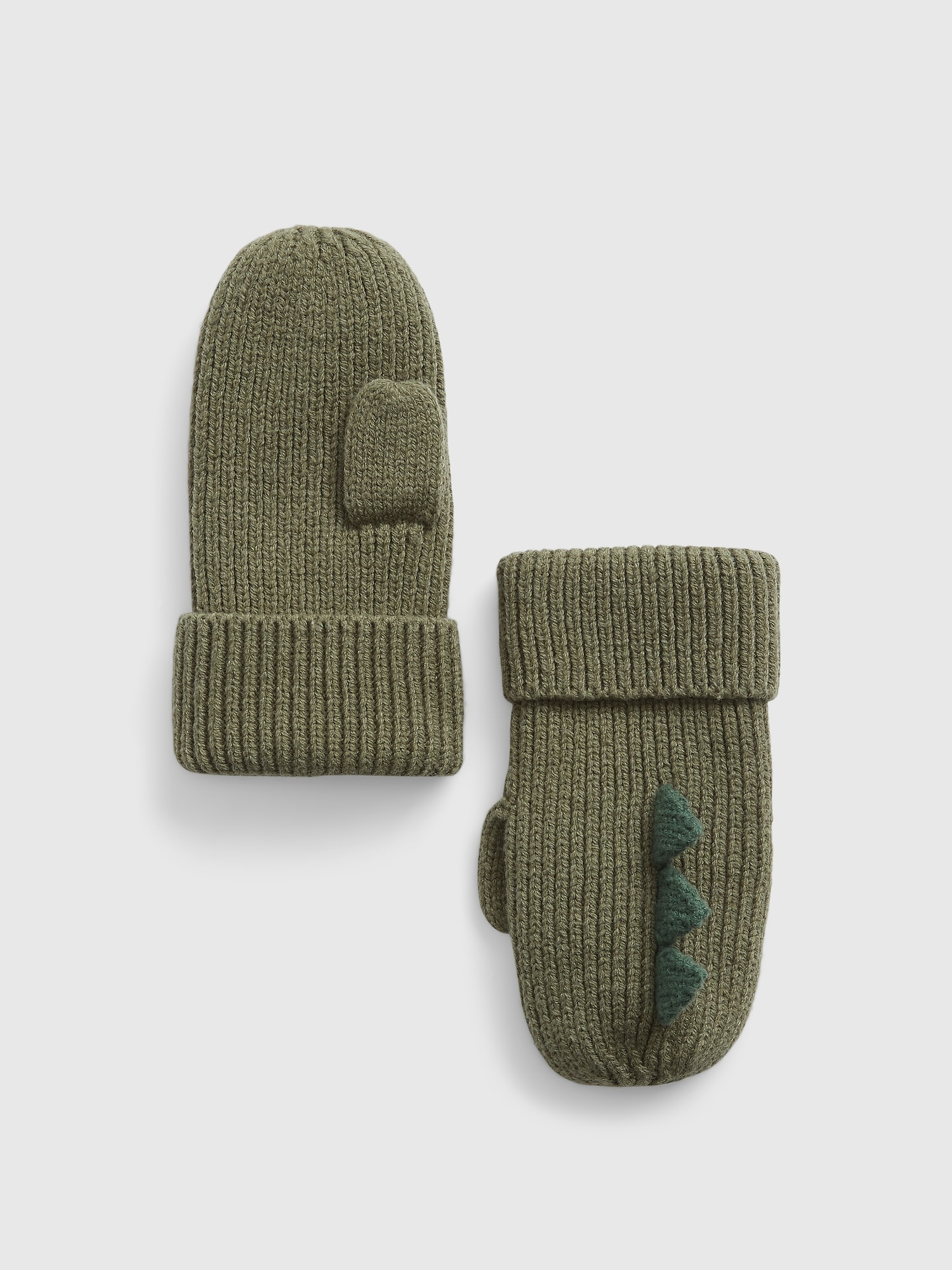 Toddler Organic Cotton Dino Mittens Gap