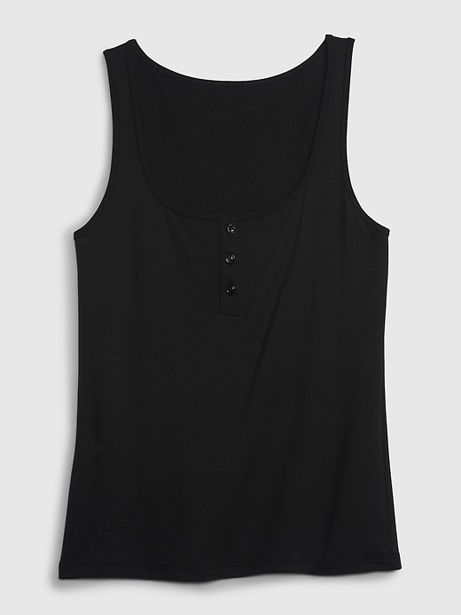Image number 4 showing, Supersoft Henley Tank Top
