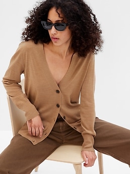 gap ladies long cardigans