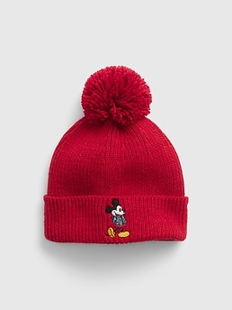 Gap Disney Baby Toddler Mickey Mouse Pom Beanie Gap