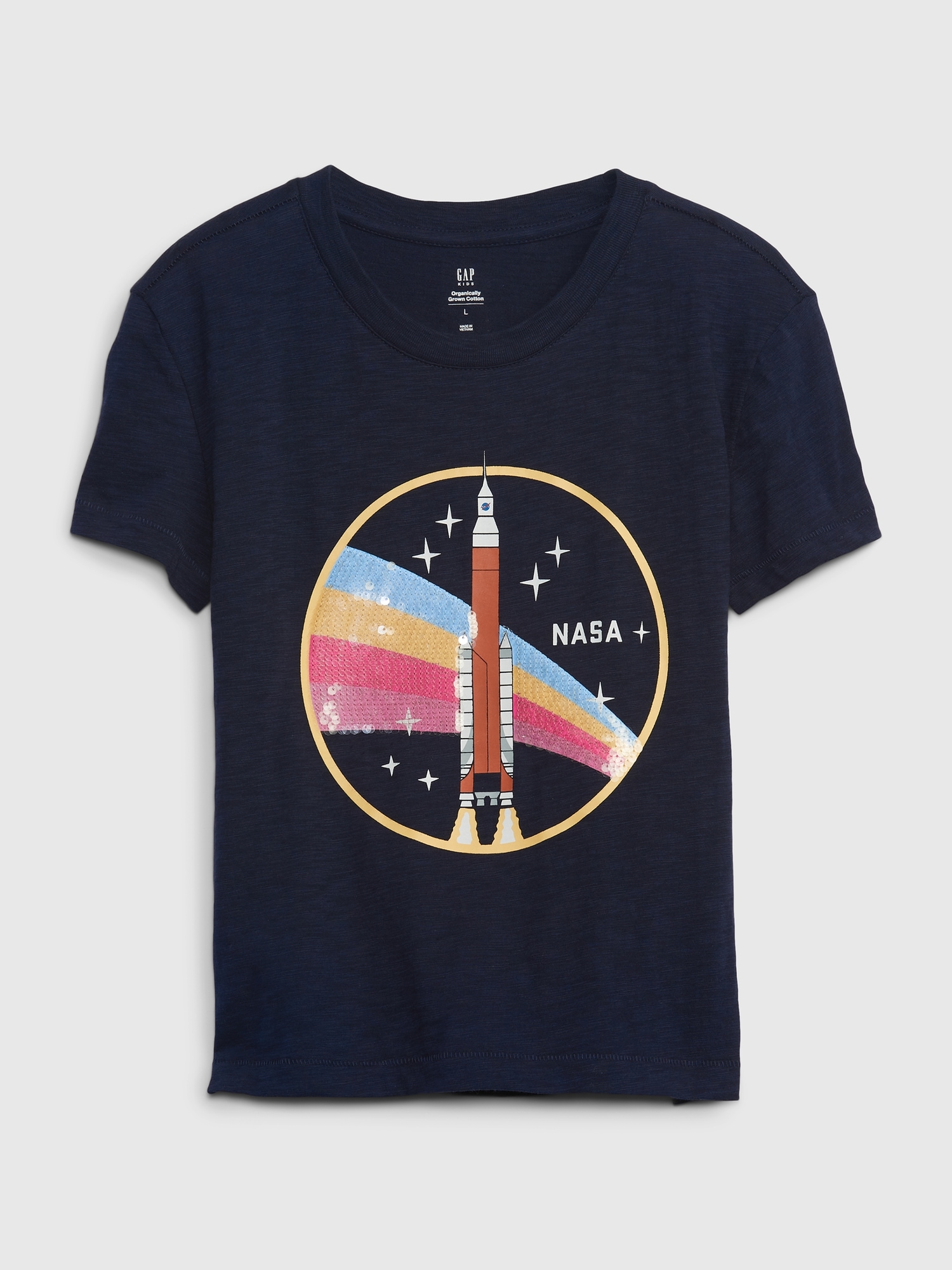 Gap Kids &#124 NASA 100% Organic Cotton Graphic T-Shirt blue. 1