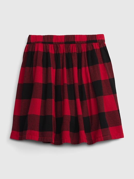 Image number 2 showing, Kids Buffalo Check Skirt