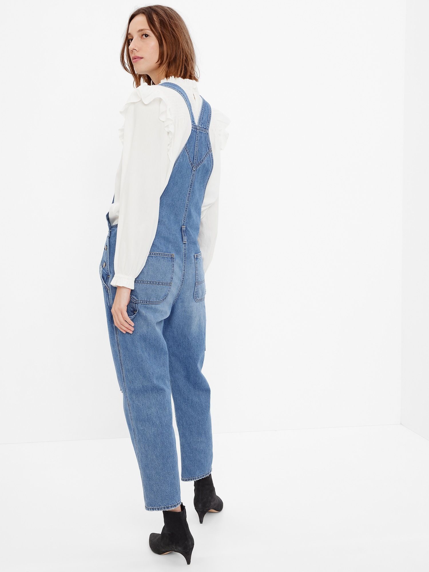 Женские комбинезоны Gap Slouchy Overalls — фото 2