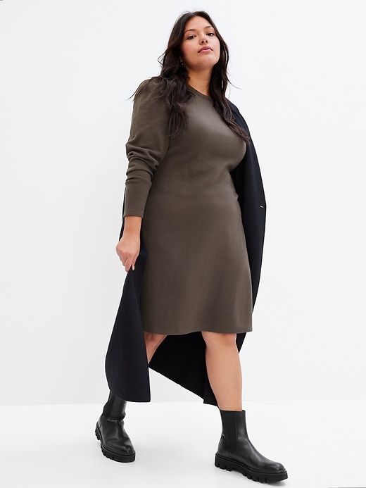 Image number 4 showing, Puff Sleeve Mini Dress