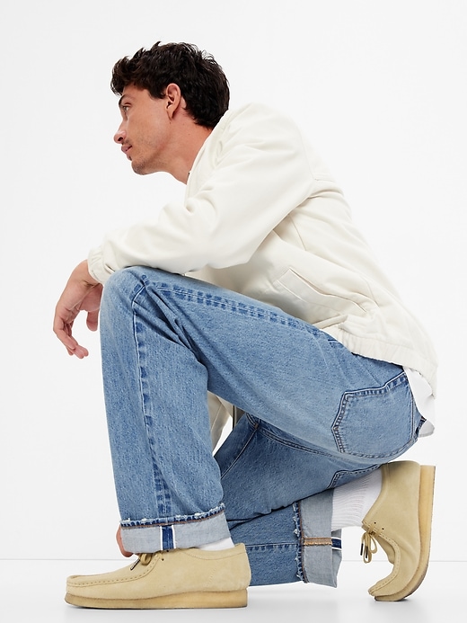 Image number 3 showing, '90s Original Straight Fit Selvedge Jeans