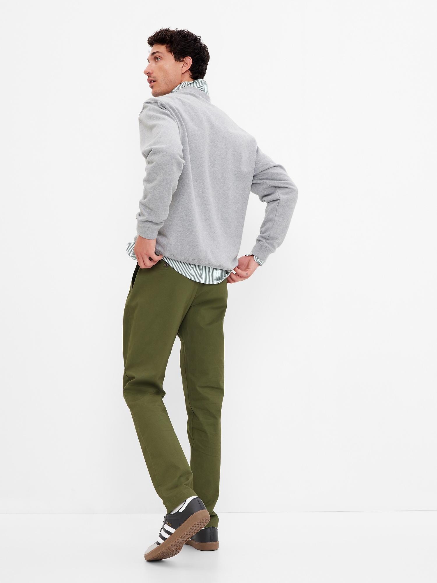 Modern Khakis in Athletic Taper with GapFlex Gap