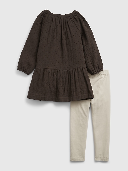 Toddler Dress and Leggings Outfit Set Gap