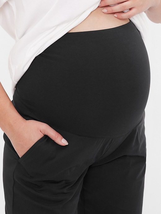 Image number 3 showing, Maternity Full Panel Cargo Pants