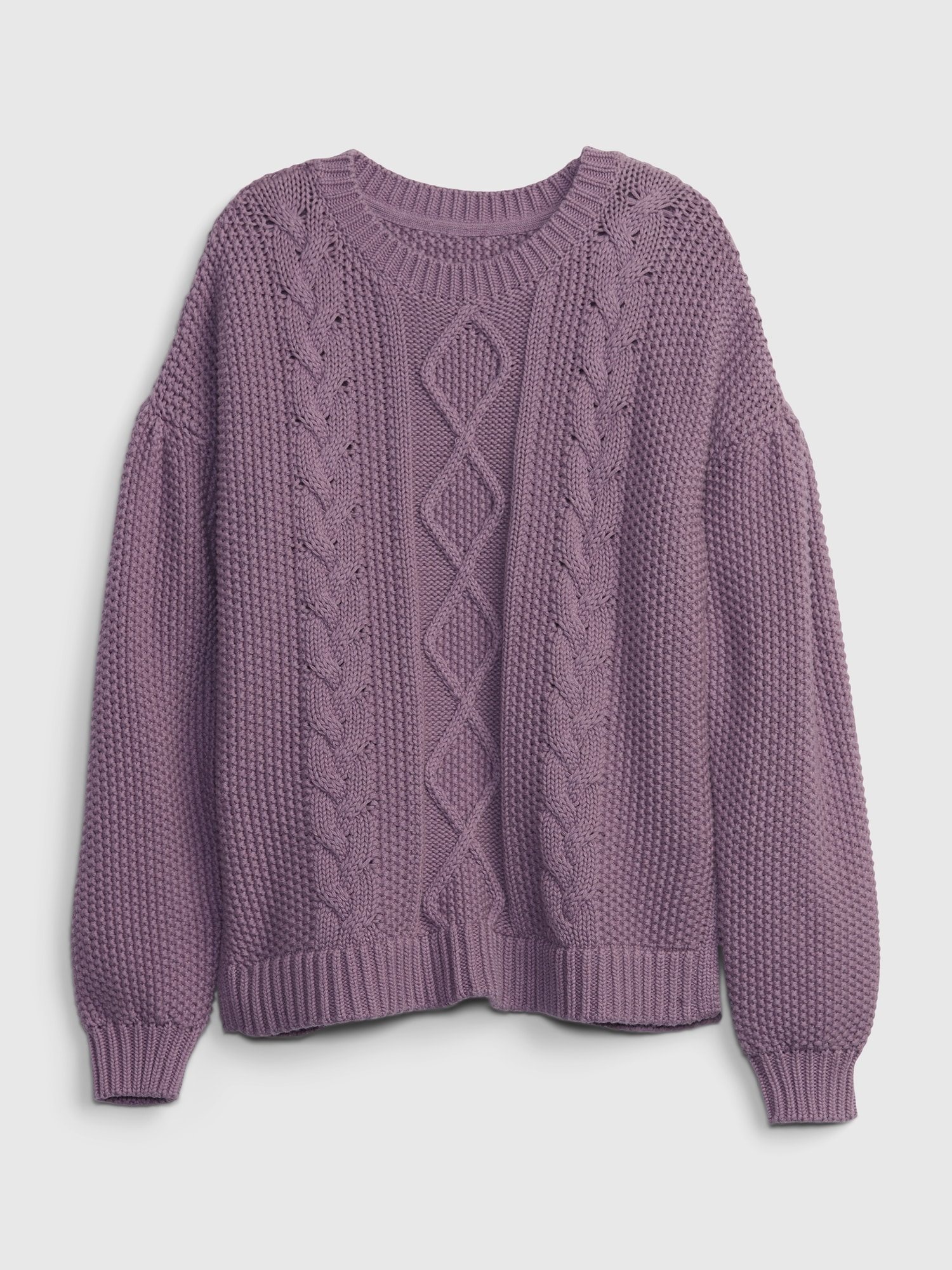 Gap Kids Relaxed Cable-Knit Sweater