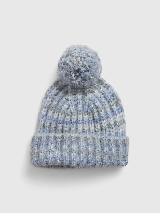 View large product image 1 of 1. Kids Pom Beanie