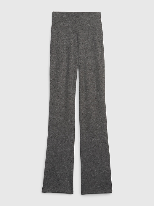 Image number 4 showing, GapFit Brushed Jersey Flare Pants