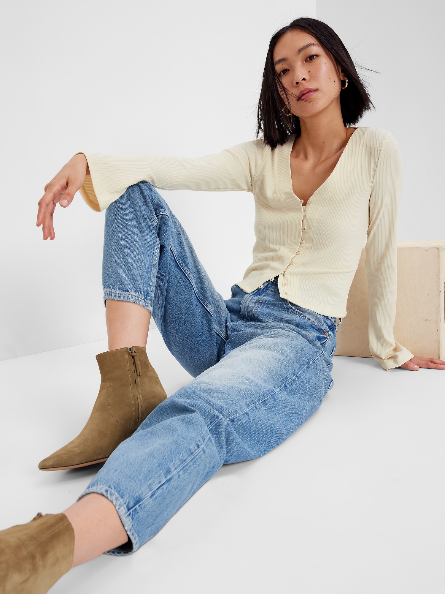 Rib Cardigan | Gap
