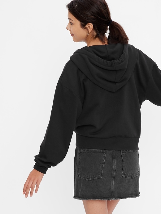 2 of 8 showing, with the color black wash of product Teen Denim Skirt with Washwell