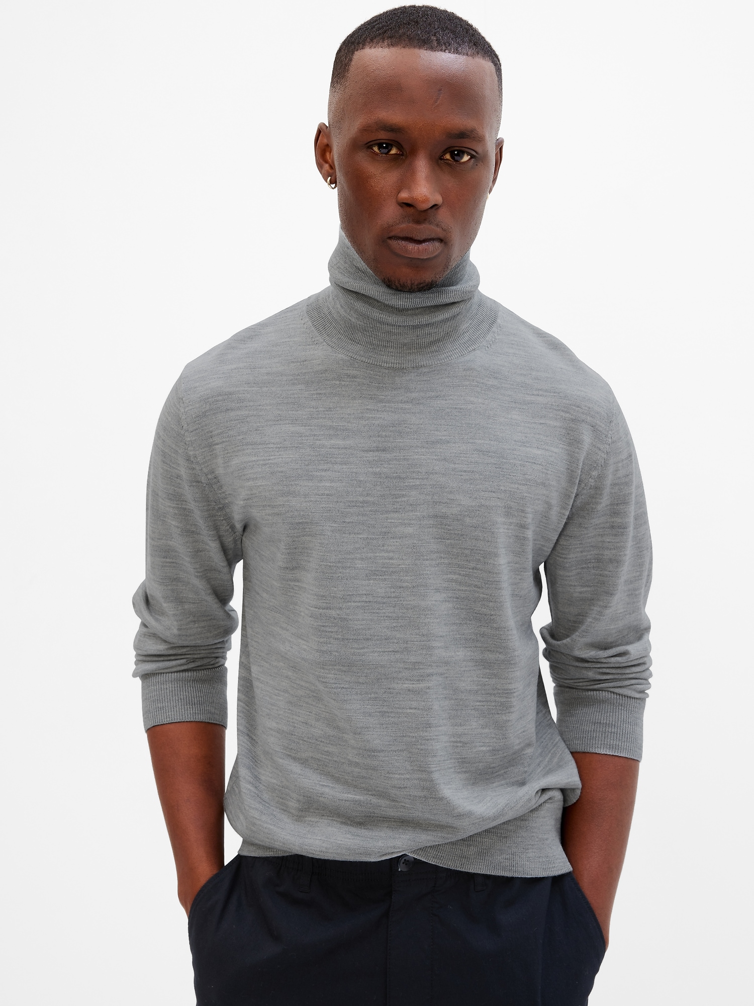 Merino Turtleneck Sweater