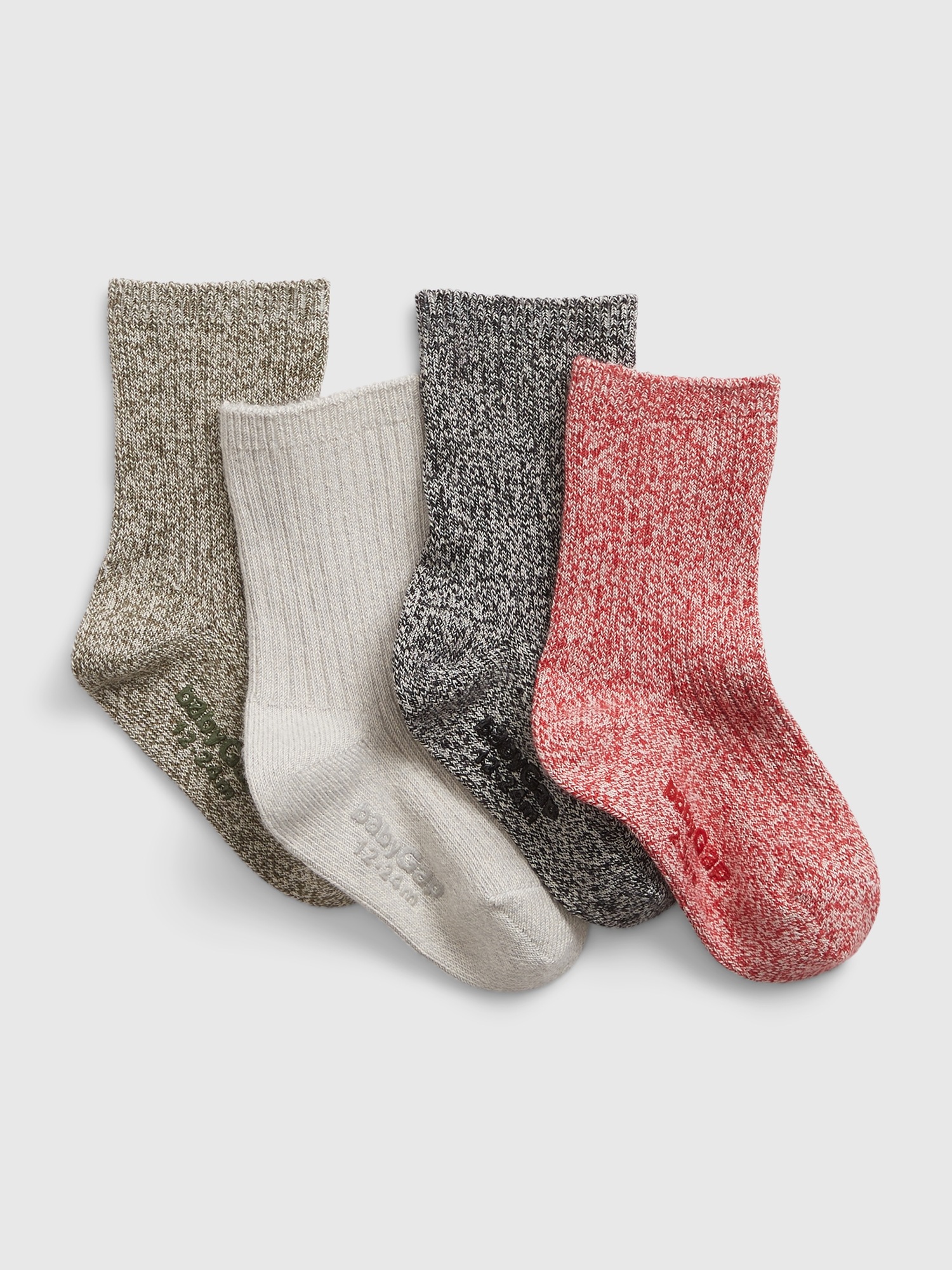 Toddler Crew Socks (4Pack) Gap