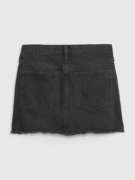 Image number 4 showing, Teen Denim Skirt with Washwell