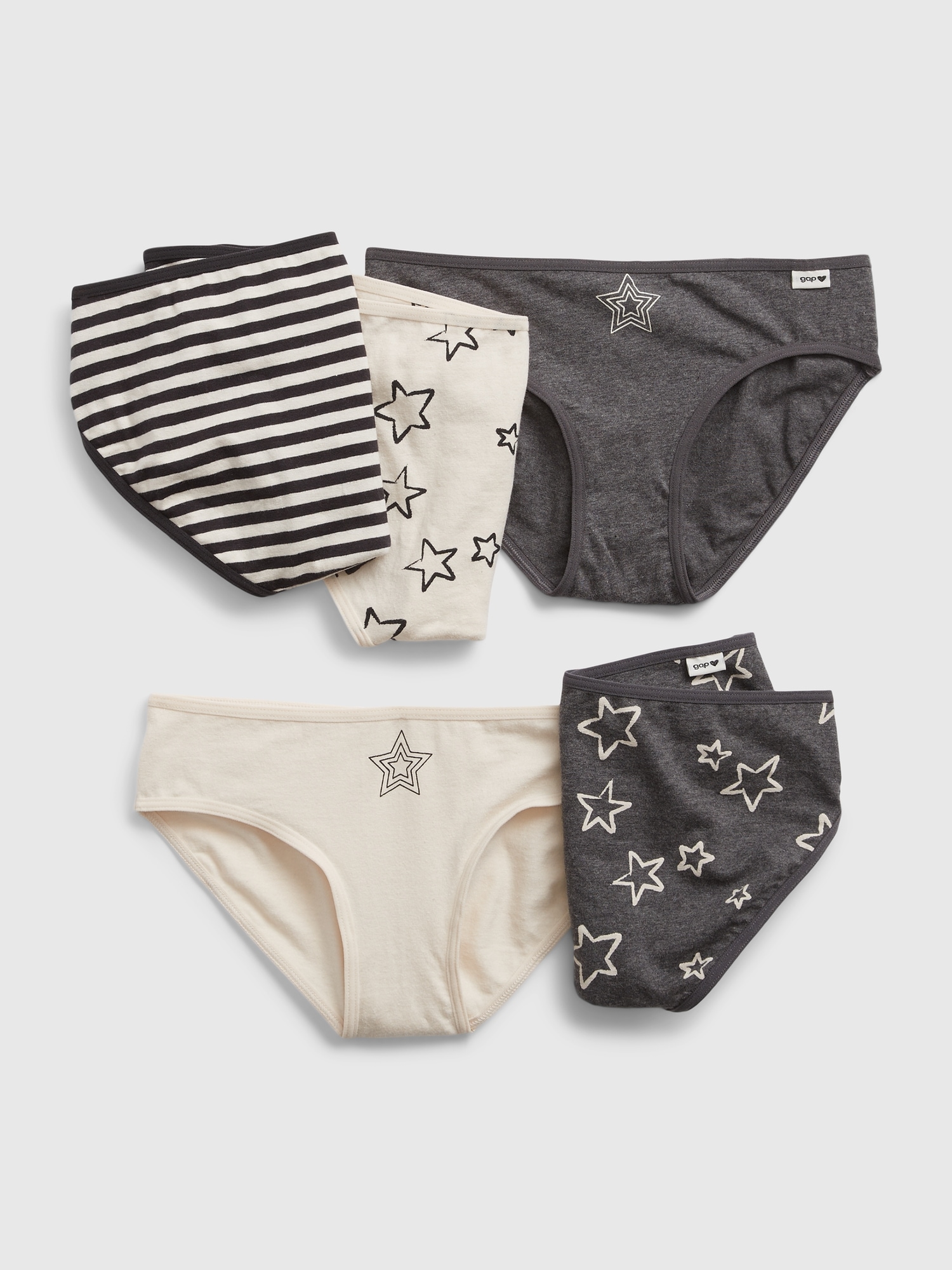 Gap Kids Cotton Bikini Briefs (5-Pack)