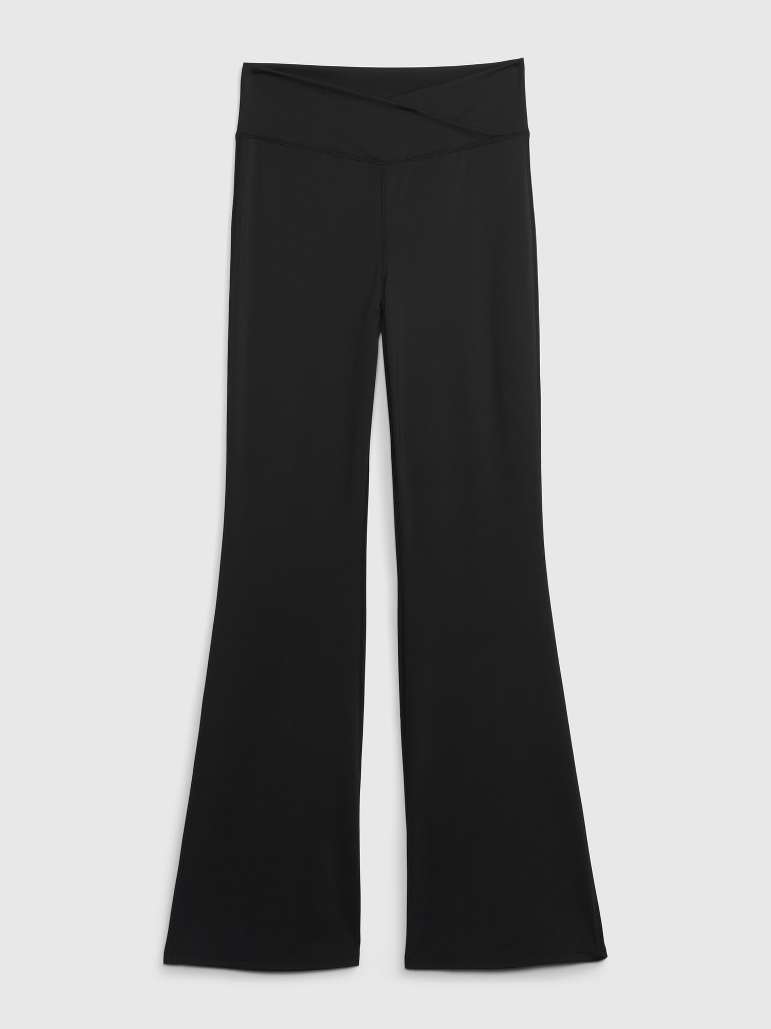 GapFit Teen Recycled Crossover Flare Leggings Gap