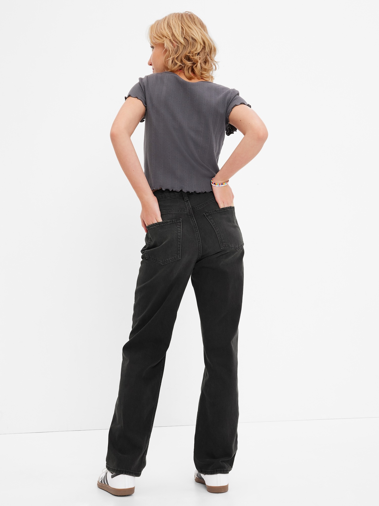 Детские джинсы Gap Teen '90s Loose Jeans — фото 2