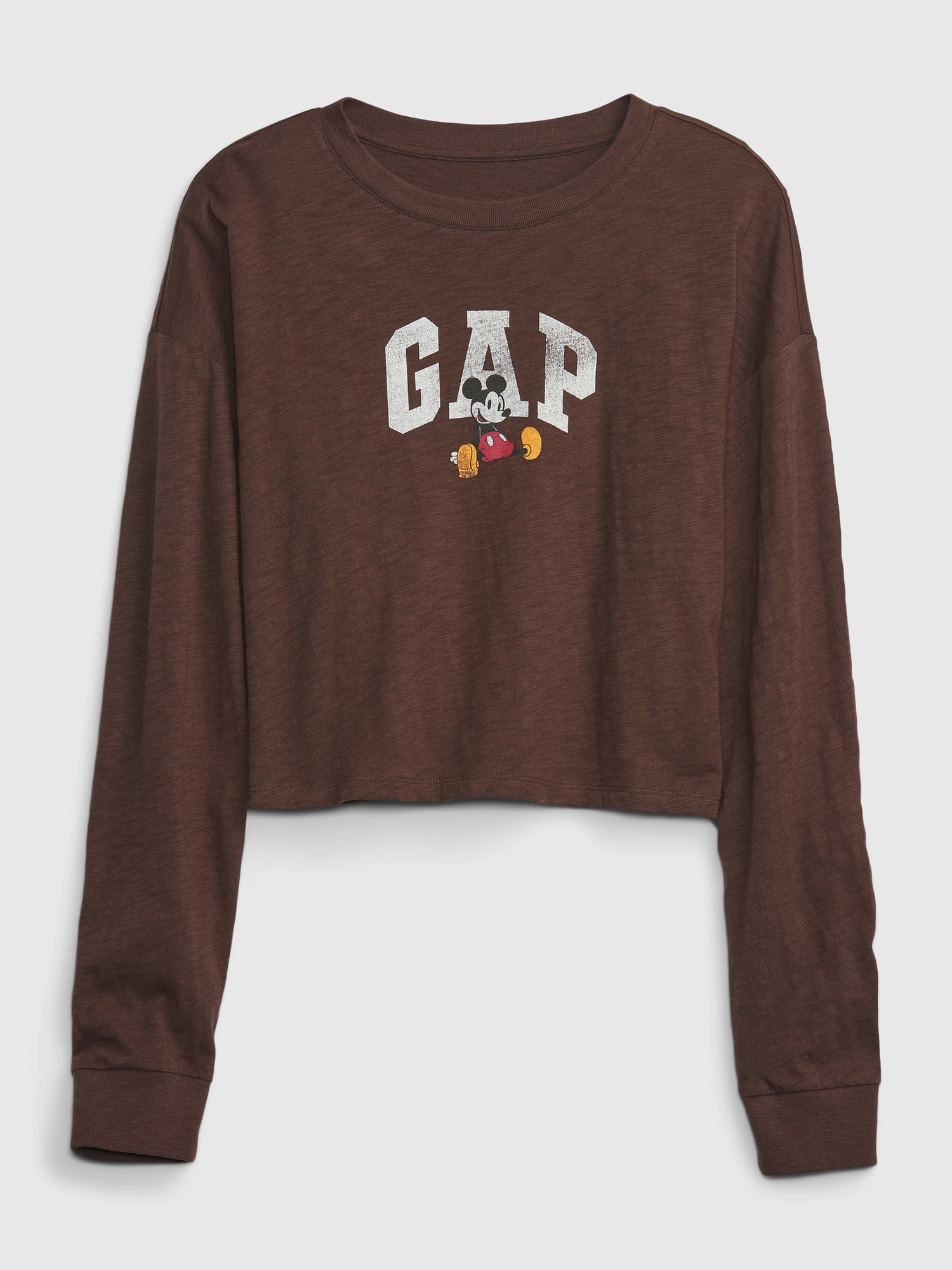 Cotton Teen Mickey Mouse Organic Gap Gap Graphic Disney T-Shirt 100% × |