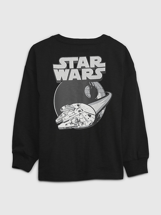 2 of 8 showing, with the color black of product babyGap &#124 Star Wars™ Graphic T-Shirt