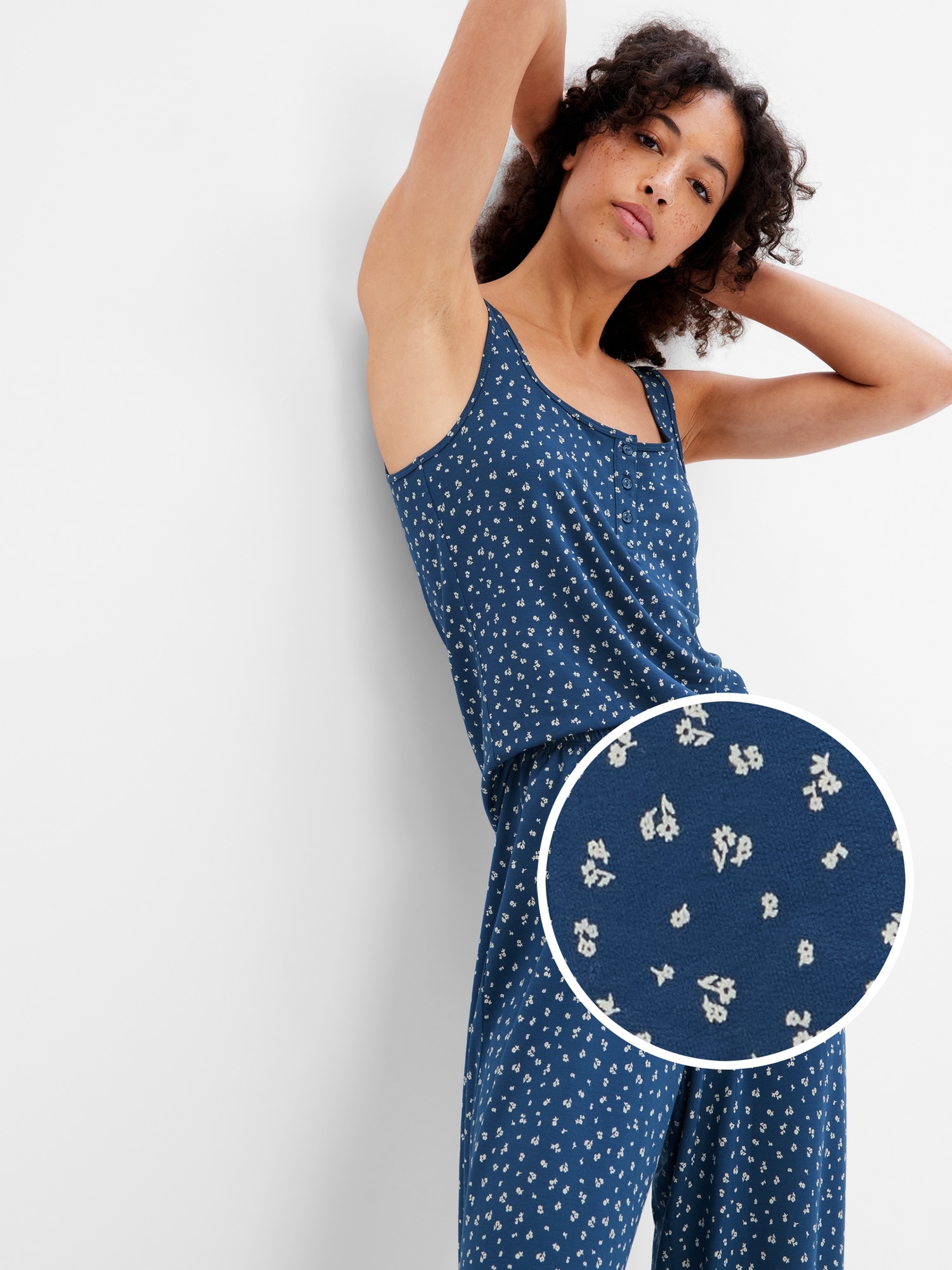 Supersoft Henley Tank Top