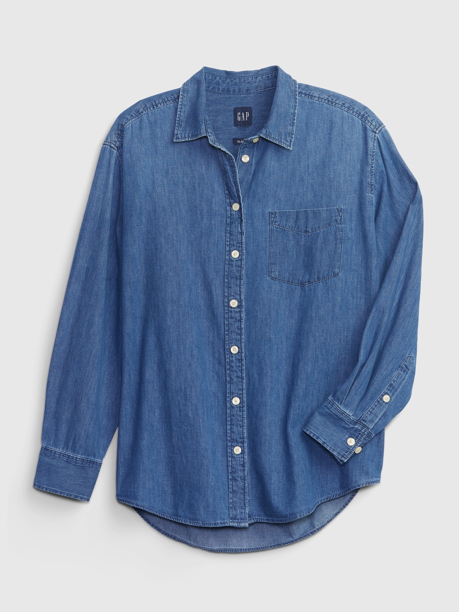 Short-Sleeved Denim Overshirt - Ready-to-Wear